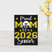 Erste Ringer-Mutter 2026 Senior-Mutter Abschlusskl Karte (Gelbe Blume)