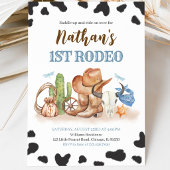 Erste Rodeo Birthday Einladung