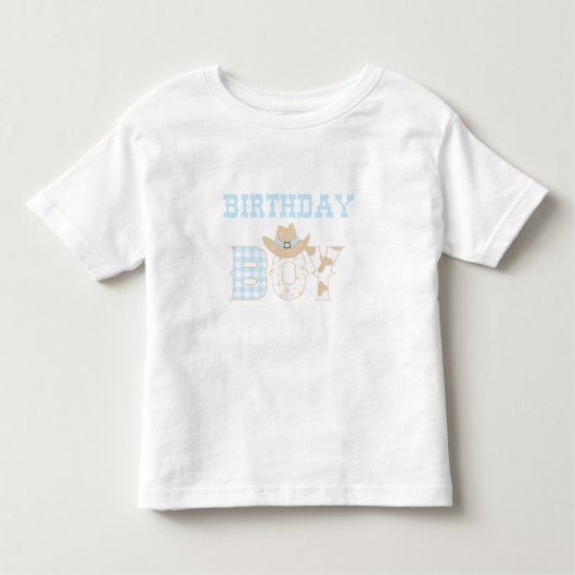 Erste Rodeo Birthday ONE Kleinkind T-shirt (Vorderseite)