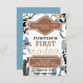 Erste Rodeo Digitale Einladung (Vorne/Hinten)
