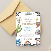 Erste Rodeo-Einladung, meine erste Rodeo-Einladung Einladung