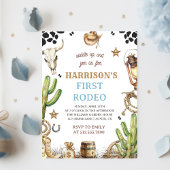 Erste Rodeo-Einladung, meine erste Rodeo-Einladung Einladung