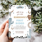 Erste Rodeo-Einladung, meine erste Rodeo-Einladung Einladung