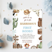 Erste Rodeo-Einladung, meine erste Rodeo-Einladung Einladung