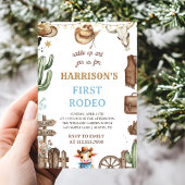 Erste Rodeo-Einladung, meine erste Rodeo-Einladung Einladung