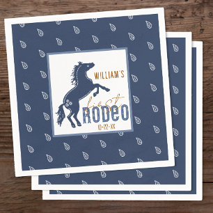 Erste Rodeo Geburtstagsparty Napkins Serviette