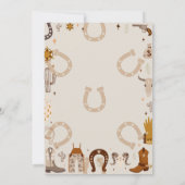 Erste Rodeo-Horseshoe-Musterland Einladung (Rückseite)