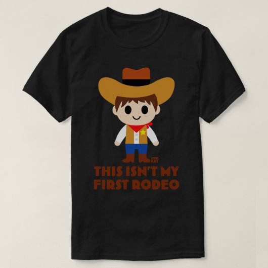 ERSTE RODEO T-Shirt (Design vorne)