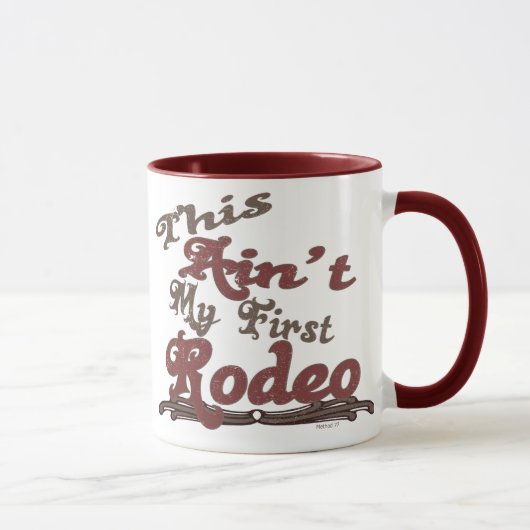 Erste Rodeo-Tasse Tasse (Rechts)