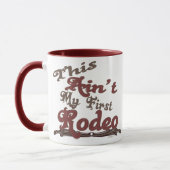 Erste Rodeo-Tasse Tasse (Links)