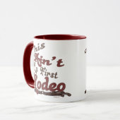 Erste Rodeo-Tasse Tasse (Vorderseite Links)