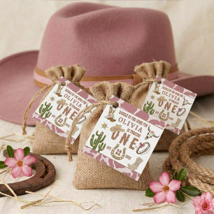 Erste Rodeo Western Cowgirl 1. Geburtstagsfeier Geschenkanhänger