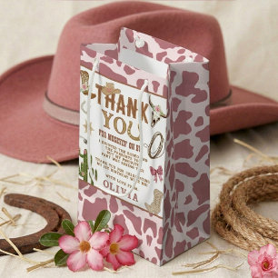 Erste Rodeo Western Cowgirl 1. Geburtstagsfeier Kleine Geschenktüte
