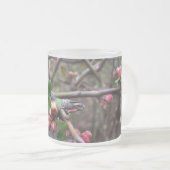 Erste rosa Buds Mattglastasse (VorderseiteRechts)