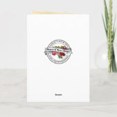 Erste Rose der Heiligen Kommunion Chalice Karte (Rückseite)