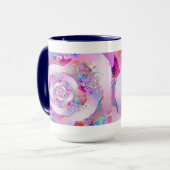 Erste Rose Tasse (Vorderseite Links)