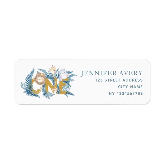 Erste Rücksendeadresse der Safari-Tiere (Vorne)