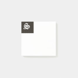 Erste S Mit Monogramm Post-It-Notes Post-it Klebezettel