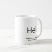 Erste Schale von Joe Kaffeetasse (VorderseiteRechts)