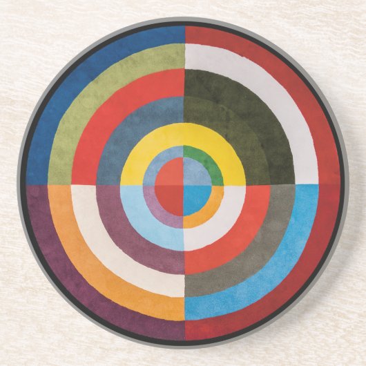 Erste Scheibe | Robert Delaunay | Getränkeuntersetzer (Vorne)