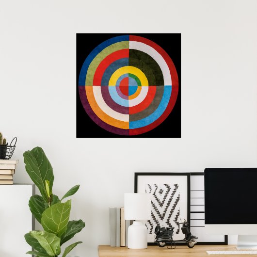Erste Scheibe | Robert Delaunay | Poster (Heimbüro)