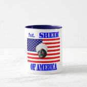Erste Scheiße der amerikanischen Tasse (Zentrum)