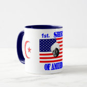 Erste Scheiße der amerikanischen Tasse (Vorderseite Links)