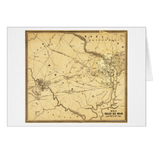 Erste Schlacht bei Bull Run - Panorama des Zivilen