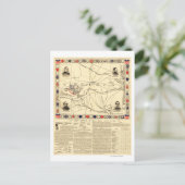 Erste Schlacht bei Bull Run - Panorama des Zivilen Postkarte (Stehend Vorderseite)