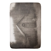 Erste Schnee-im November Bad-Matte Badematte (Vorderseite Vertikal)