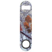 Erste Schnee Winter Camouflage Dekoration Speedflaschenöffner (Rückseite)