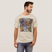 Erste Schnee Winter Camouflage Dekoration T-Shirt (Vorne ganz)