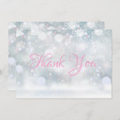 Erste Schneeflocken Danke (Vorne/Hinten)