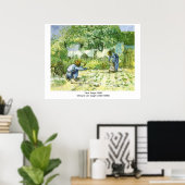 Erste Schritte 1890 Vincent van Gogh (1853-1890) Poster (Heimbüro)