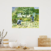Erste Schritte 1890 Vincent van Gogh (1853-1890) Poster (Küche)