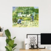 Erste Schritte 1890 Vincent van Gogh (1853-1890) Poster (Heimbüro)
