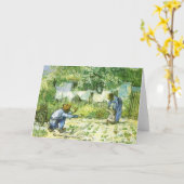 Erste Schritte, 1890 Vincent van Gogh. Karte (Gelbe Blume)