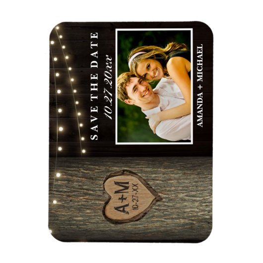 Erste Schritte Alte Eiche Hochzeit speichern das D Magnet (Vertikal)