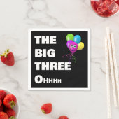 Erste Schritte Ältere 30. Geburtstag Party Spaß Serviette (Beispiel)