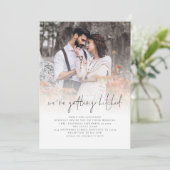 Erste Schritte beim Hochfahren des QR-Fotos Einladung (Stehend Vorderseite)