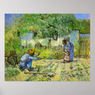 Erste Schritte durch Vincent van Gogh Poster