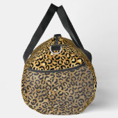Erste Schritte hinzufügen, Gold auf Gold-Leopard-S Duffle Bag (Rechts)