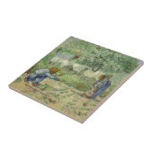 Erste Schritte nach Hirse durch Vincent van Gogh Fliese (Seite)