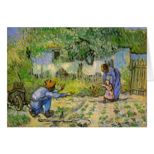 Erste Schritte (nach Millet) - Vincent van Gogh Ca