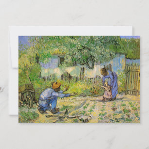 Erste Schritte (nach Millet) von Vincent van Gogh