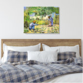 Erste Schritte (nach Millet) von Vincent van Gogh Leinwanddruck (Insitu (Schlafzimmer))