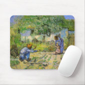 Erste Schritte (nach Millet) von Vincent van Gogh Mousepad (Mit Mouse)