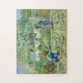Erste Schritte nach Millet von Vincent Van Gogh Puzzle (Vertikal)