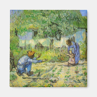 Erste Schritte von Vincent van Gogh Magnet