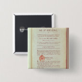 Erste Seite von 'Memorial de Sainte-Helene' Button (Vorne & Hinten)